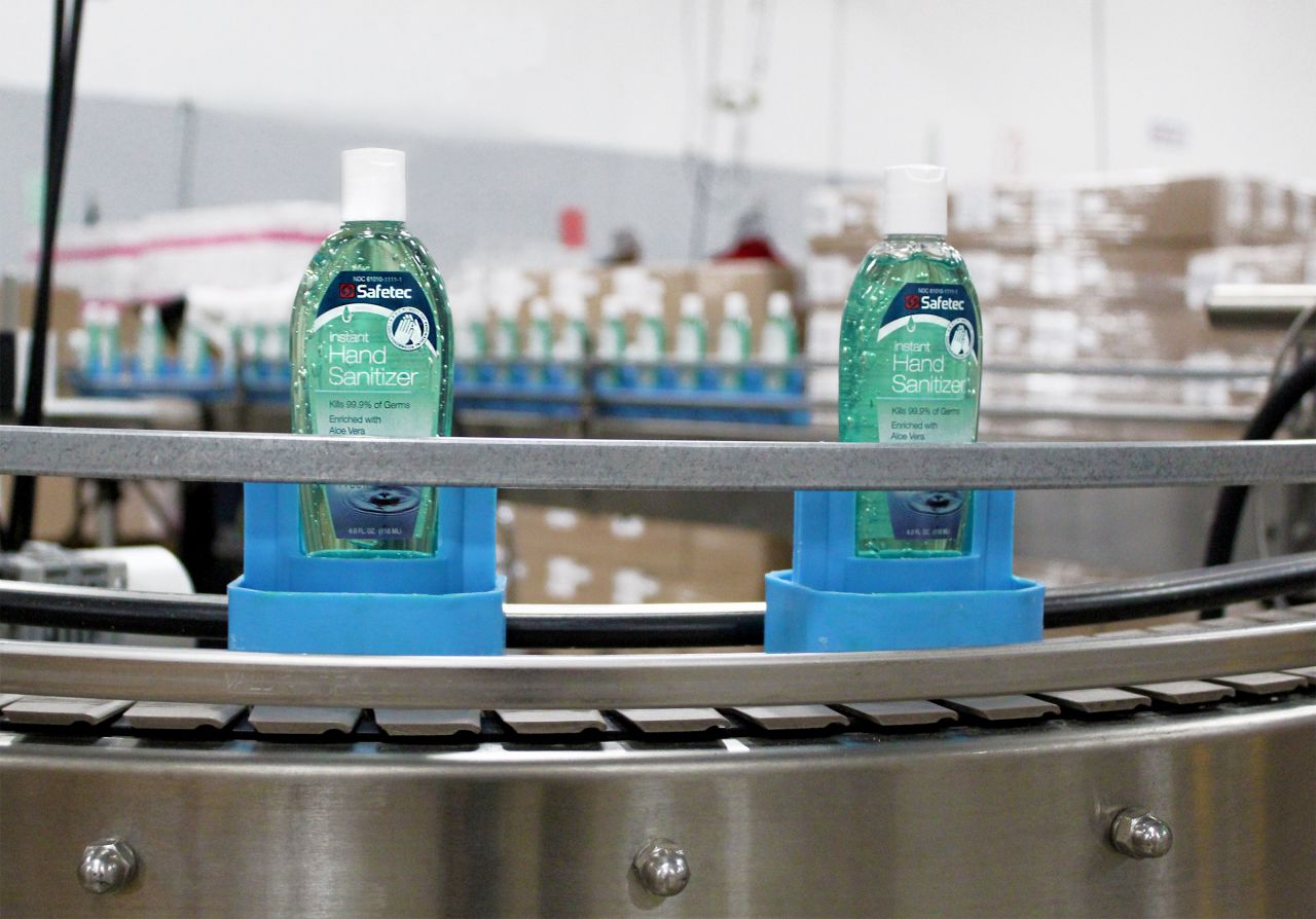 Safetec hand sanitizer